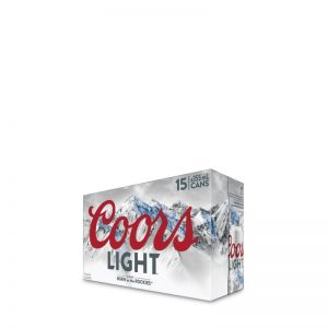 COORS LIGHT 15 Cans